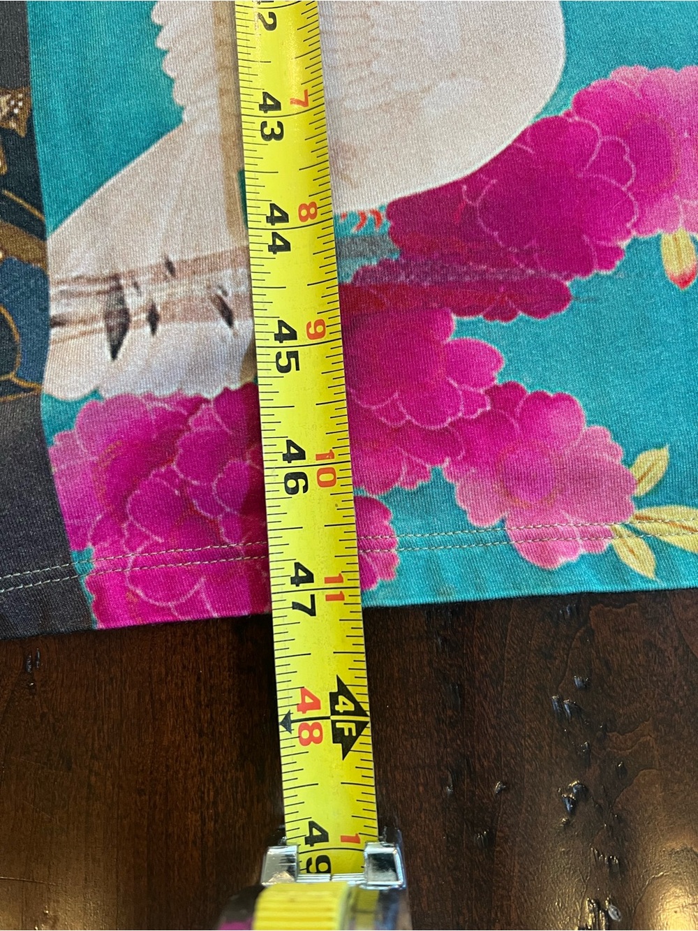 Johnny Was Asian inspired patchwork Dress - Picture 7 of 8